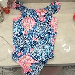 girls lily pulitzer one piece size 14
